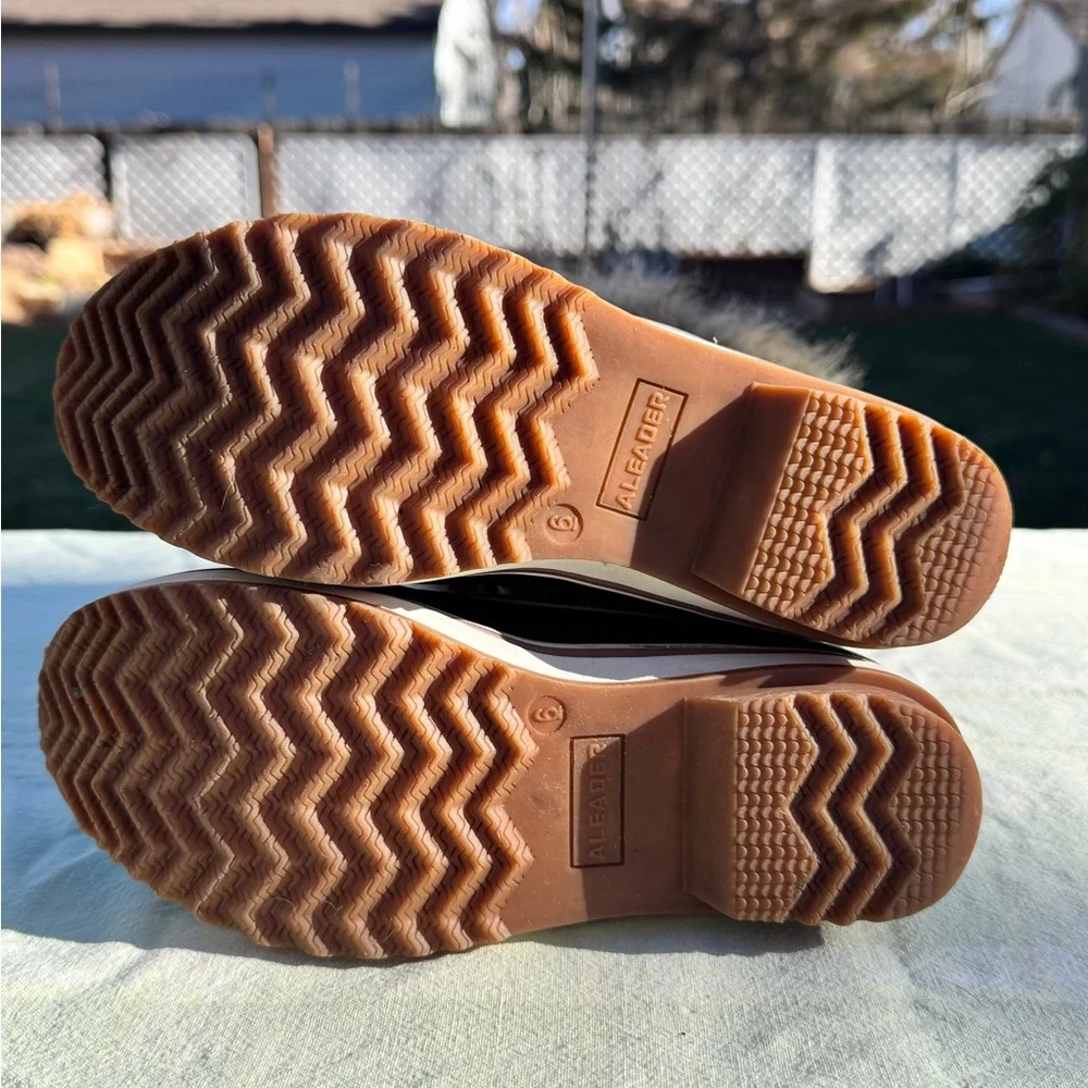 Women's Faux Fur Lined Winter Boots Size 6 - Picture 7 of 7